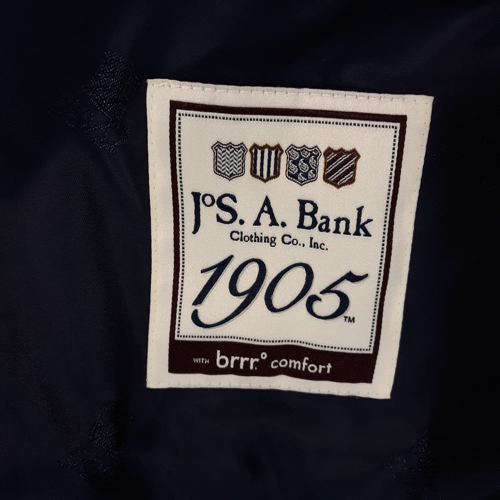 Jos. A. Bank brrr Comfort 1905 Jacket Sport Coat Blazer 48 Regular Wool Blend - Picture 4 of 14